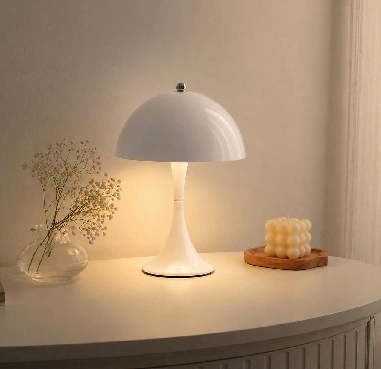 Nordic Minimalist Mushroom Lamp