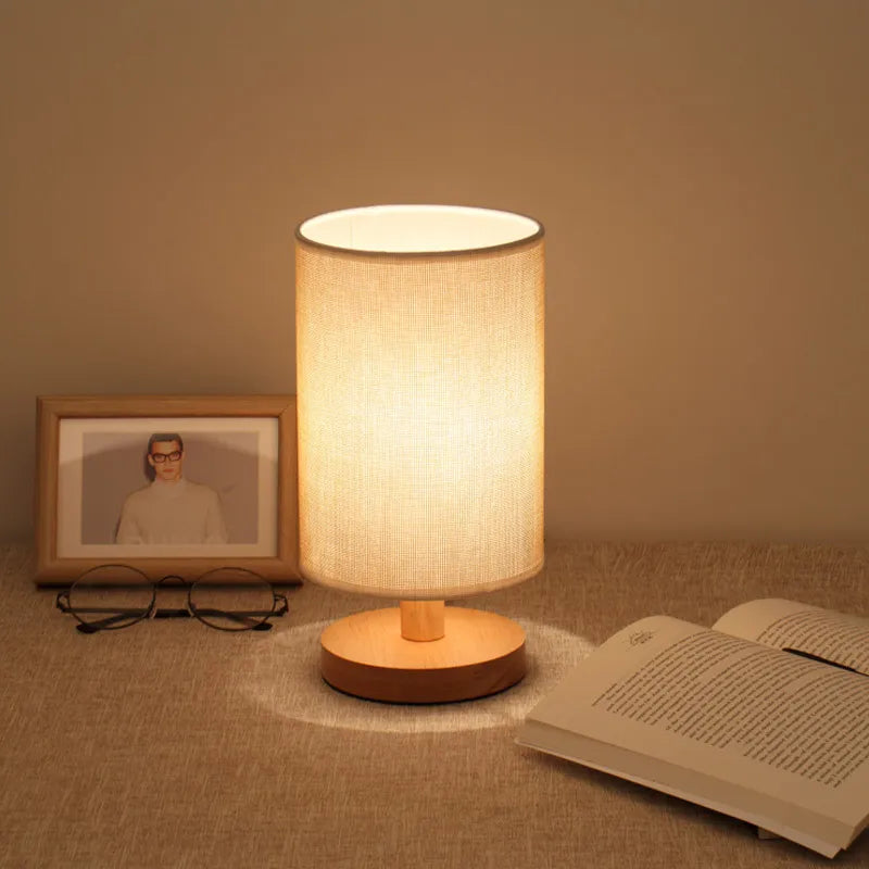 Cozy Ambience Wooden Lamp