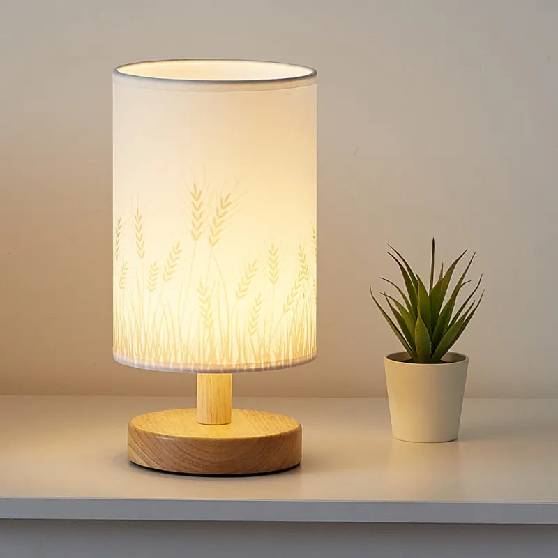 Cozy Ambience Wooden Lamp