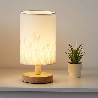 Cozy Ambience Wooden Lamp