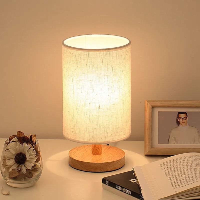 Cozy Ambience Wooden Lamp