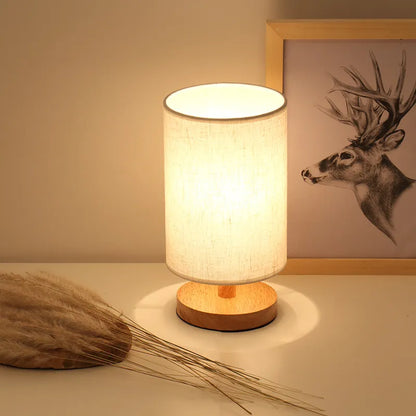 Cozy Ambience Wooden Lamp
